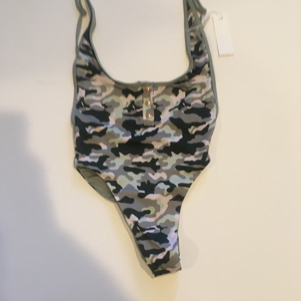 Frankies bikinis cameo one piece swimming suit - Picture 5 of 7